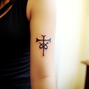 Derek Carr has a Chi-Rho