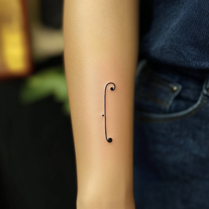 Semicolon Tattoo Ideas