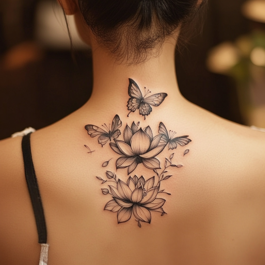Lotus Flower Tattoo
