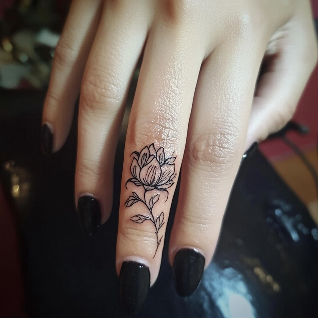 Lotus Flower Tattoo