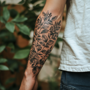small arm sleeve tattoo