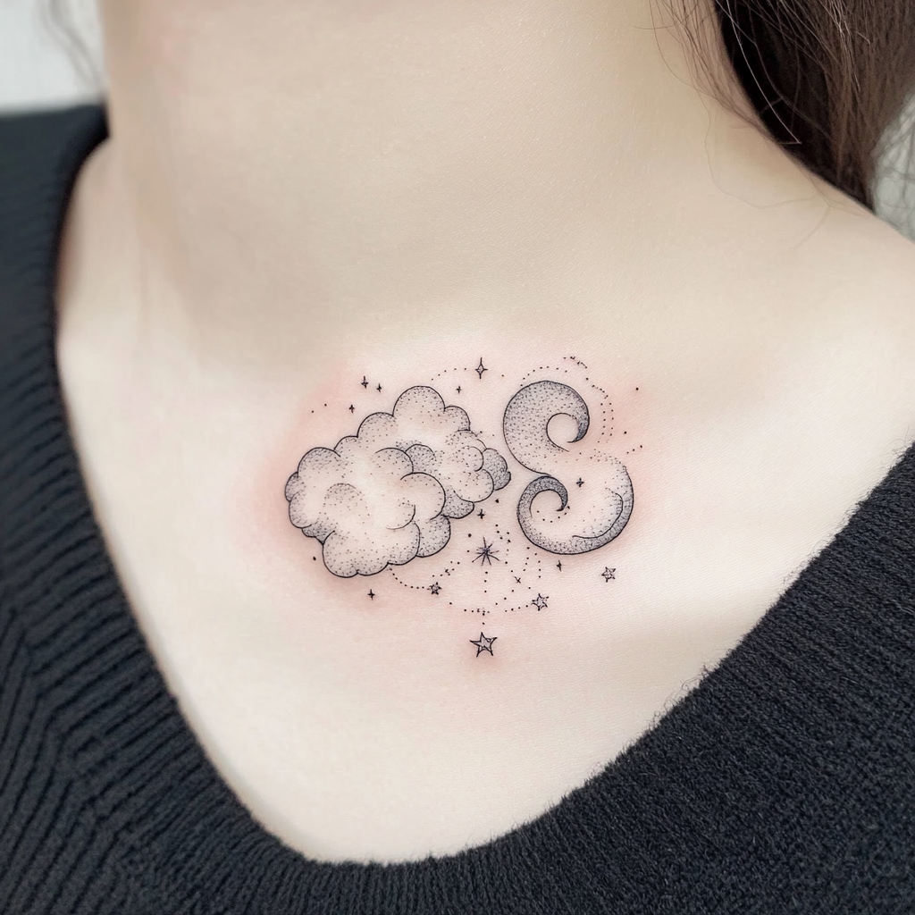 Front Neck Throat Tattoos