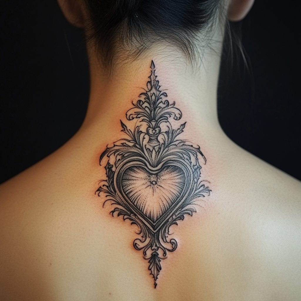 Front Neck & Throat Tattoos