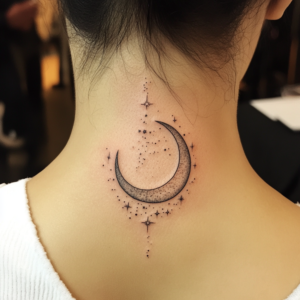 Front Neck & Throat Tattoos