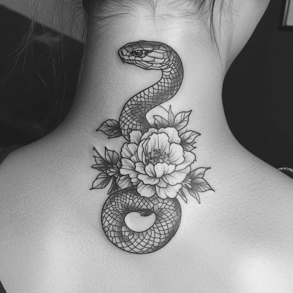 Front Neck & Throat Tattoos