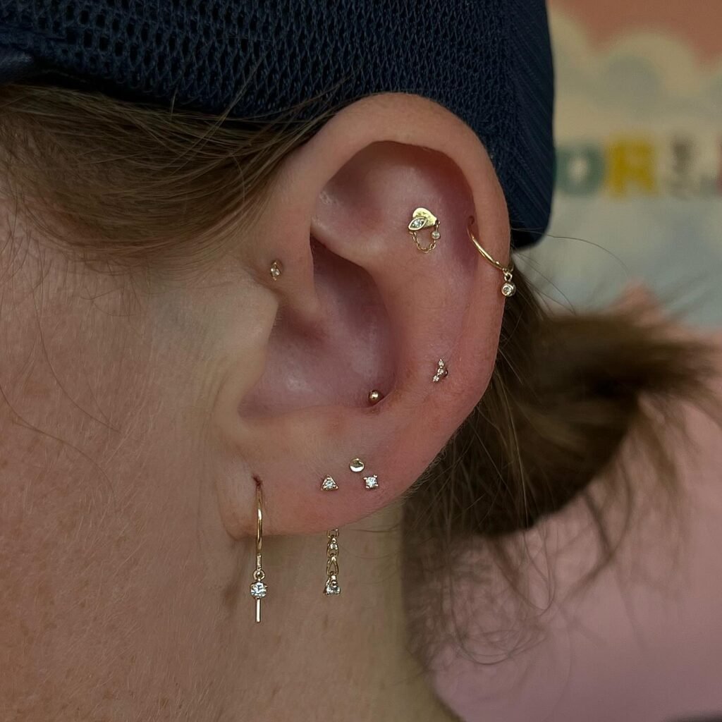 Helix Ear Piercing Liverpool