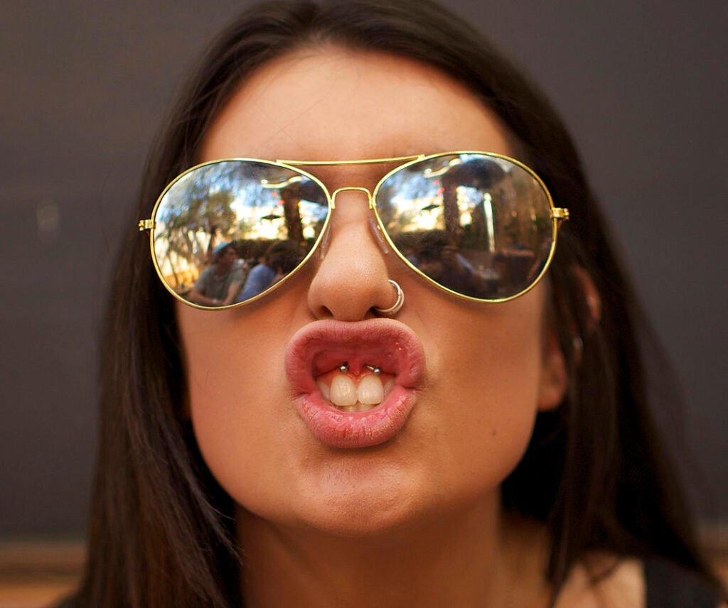 Smiley Lip Mouth Piercing Liverpool