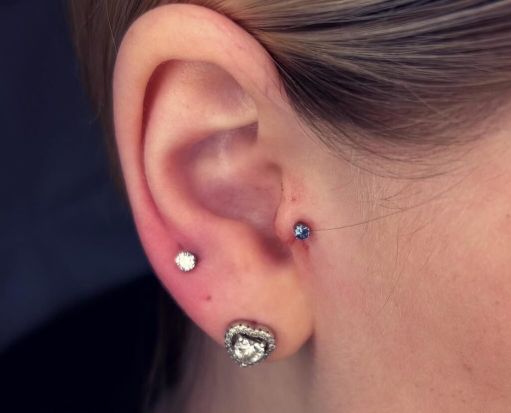 Helix Ear Piercing Liverpool